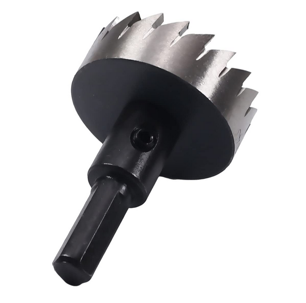 Steel Wood Hole Saw Kit With Aluminum Plate Set